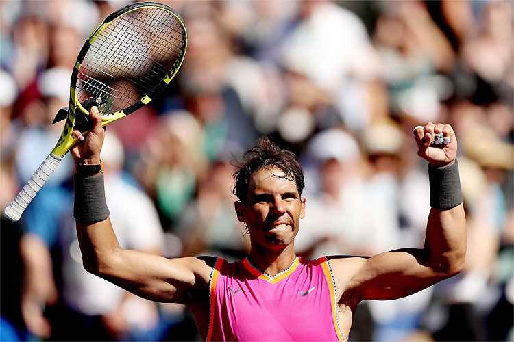 Nadal comemora vitória sobre argentino: favoritismo confirmado