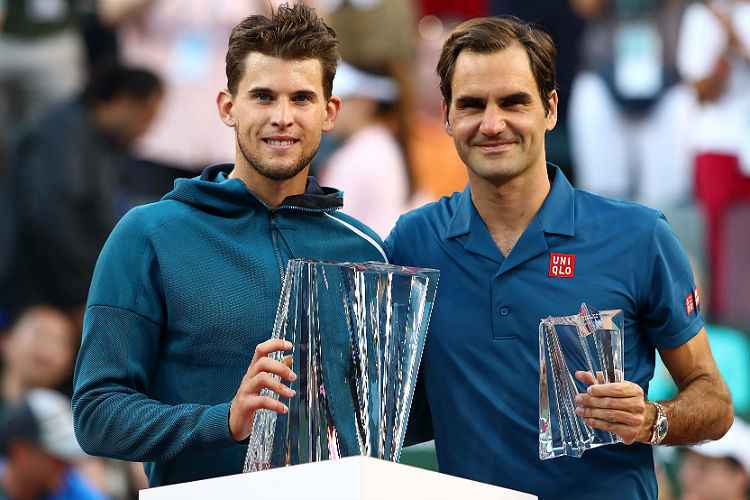 Thiem leva melhor sobre Federer duplamente: título e ultrapassagem no ranking