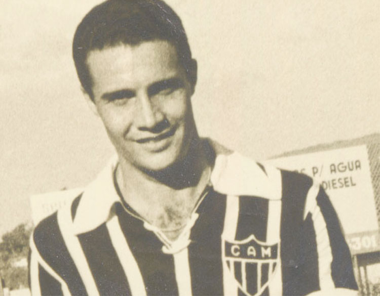 Procópio em 1962, em sua primeira passagem pelo Atlético