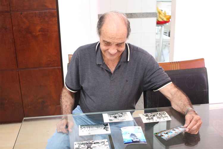 Por meio de fotos, Procópio percorreu o passado e contou boas histórias de sua carreira