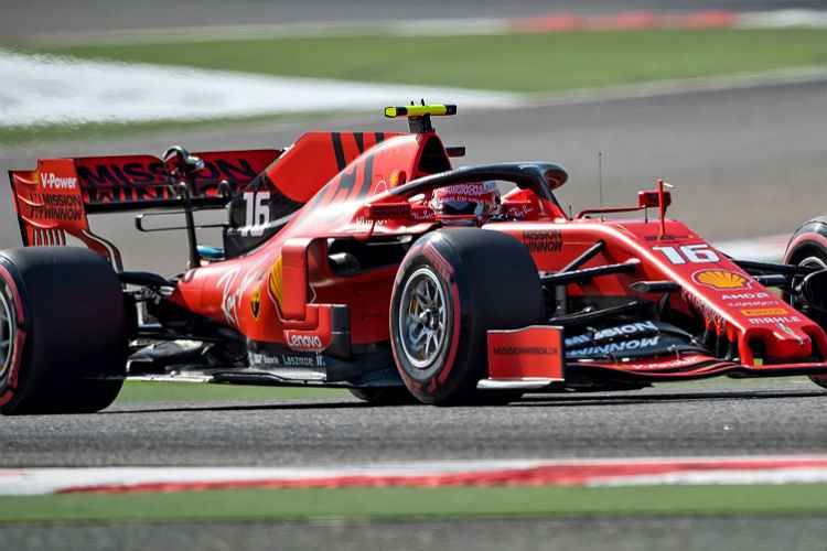 Lecler se tornou o piloto mais jovem da Ferrari a conseguir a ponta do grid