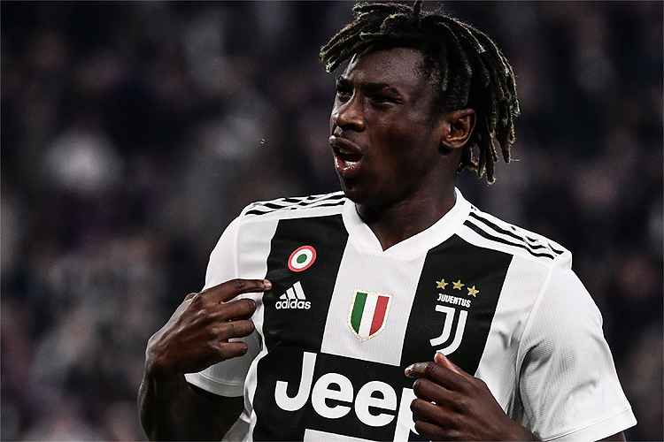 Marfinense naturalizado italiano, Moise Kean fez gol da vitória da Juventus