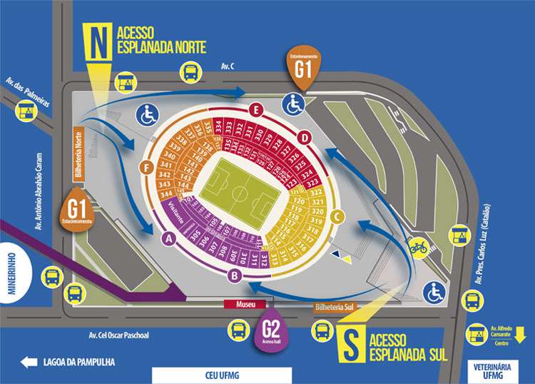 Setor Laranja Inferior terá ingressos populares em todos os jogos do Cruzeiro no Brasileiro