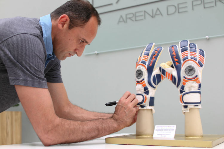 Magrão foi homenageado na ExpoArena