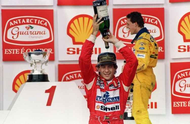 Senna morreu aos 34 anos, após um acidente no Grande Prêmio de San Marino