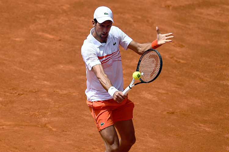 Djokovic já havia vencido Fritz por 6/3 e 6/0 nas oitavas de final do Masters de Montecarlo