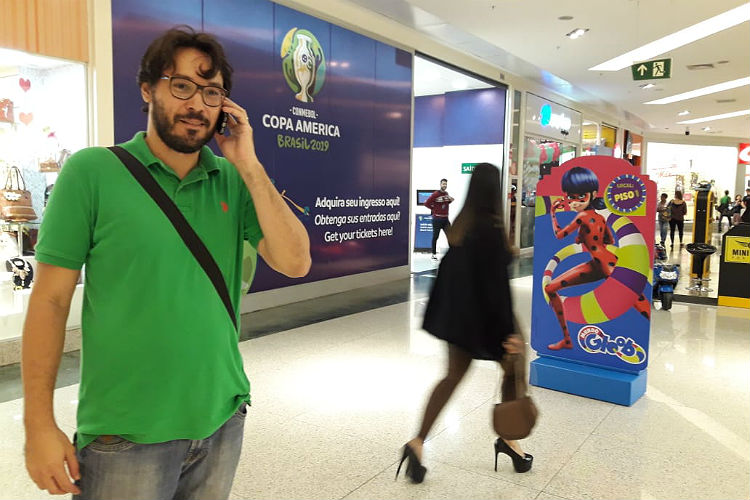 Plínio teve dificuldades para retirar dois pares de bilhetes
