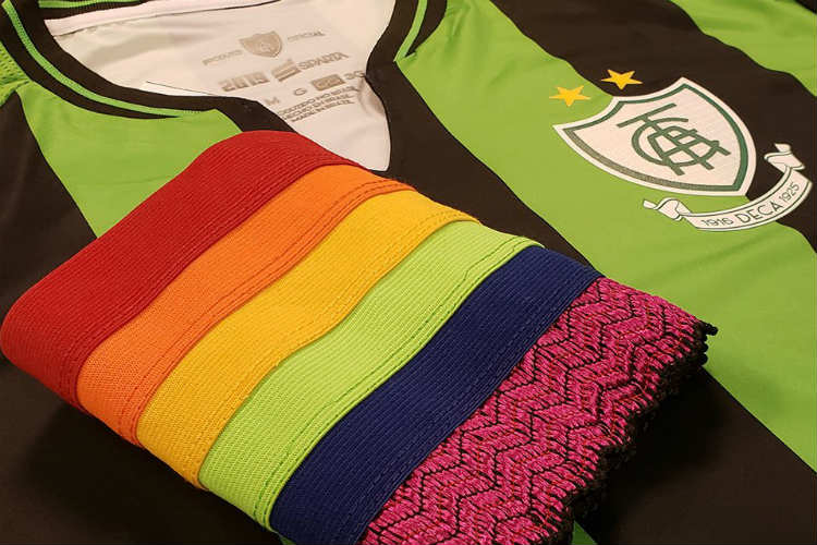América divulgou que entrará com bandeira LGBT em campo
