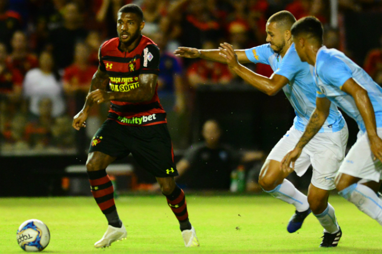 Contra o Londrina, Sammir fez a sua quinta partida consecutiva como titular do Sport