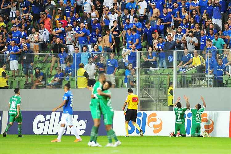 Chapecoense venceu o Cruzeiro por 2 a 1