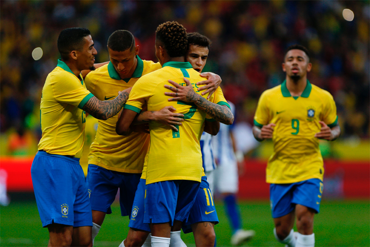 Brasil não sentiu a falta de Neymar diante de Honduras e goleou com tranquilidade
