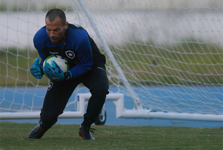 No Botafogo, Diego Cavalieri segue como titular, na vaga de Gatito Fernández