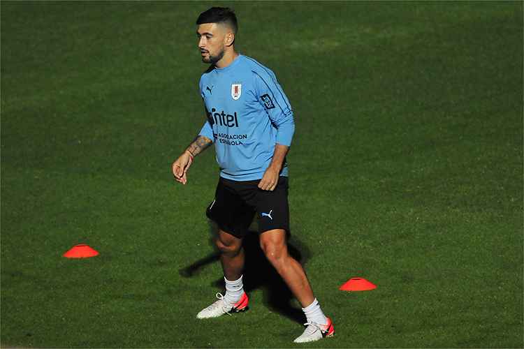Uruguai treinou nessa quinta-feira no Sesc Venda Nova e nesta sexta na Cidade do Galo, CT do Atlético
