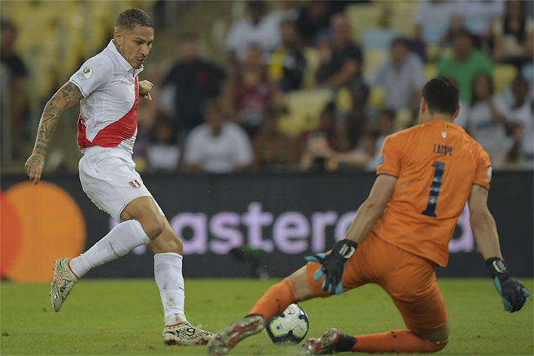 Guerrero completa para as redes de Lampe: principal nome do Peru na virada