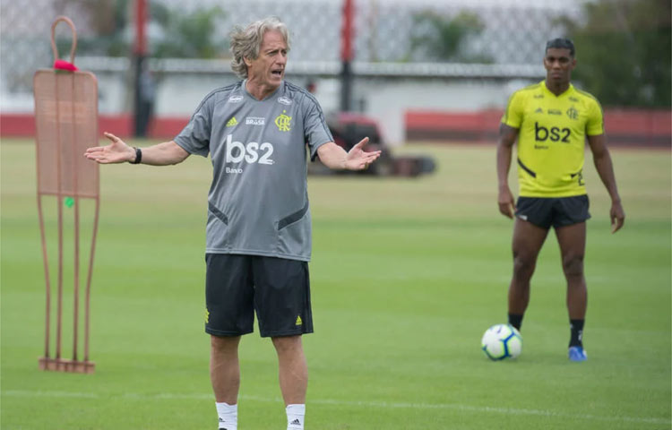 Primeiro desafio de Jorge Jesus no comando do Flamengo foi definido