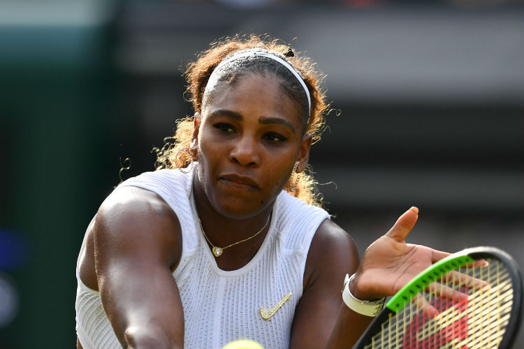 Serena Williams na quadra 1 do All England Club