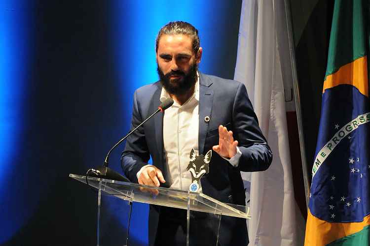 Sorín foi homenageado pelo Cruzeiro em 2017, na posse da gestão 2018-2020