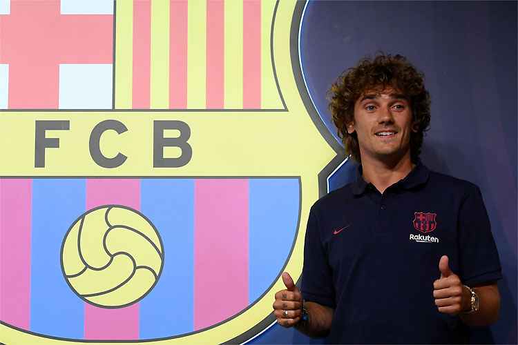 Comprado por 120 milhões de euros, Griezmann chega ansioso para ver Messi