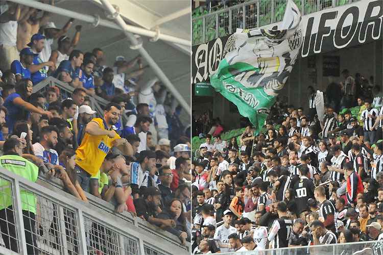 Cruzeirenses fizeram muito barulho, mas alvinegros reconheceram luta do time