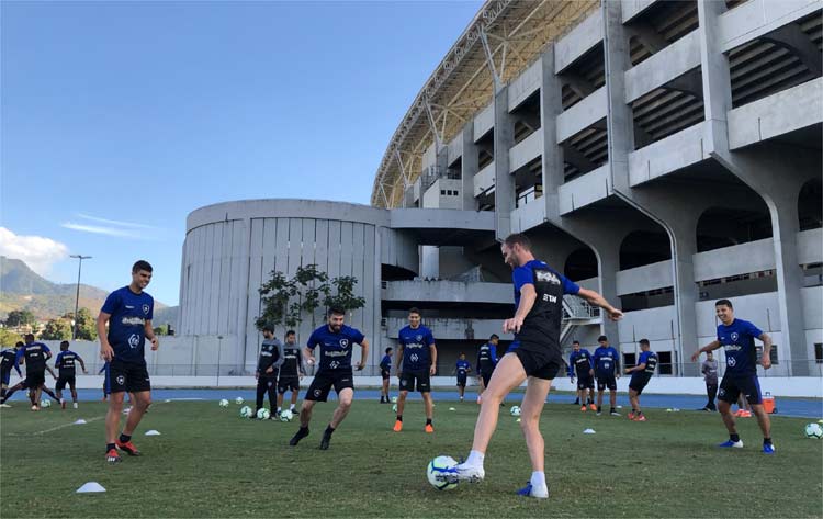 Botafogo, que não vence há dois jogos quer seguir entre os primeiros colocados