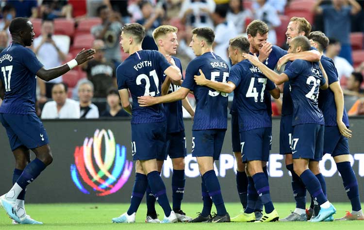 Tottenham deixou o campo com a vitória sobre a Juventus