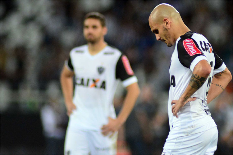 Última vez que Atlético e Botafogo se enfrentaram em mata-mata foi nas quartas de final da Copa do Brasil de 2017; cariocas perderam a ida por 1 a 0, mas fizeram 3 a 0 na volta e avançaram