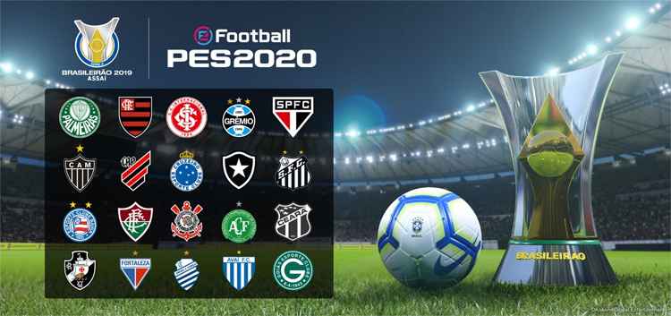 Produtora Konami fechou acordo de exclusividade com Atlético e de patrocínio com o Vasco