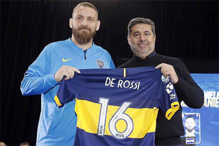 Daniele De Rossi marcou época na Roma e na Seleção Italiana e reforça o Boca