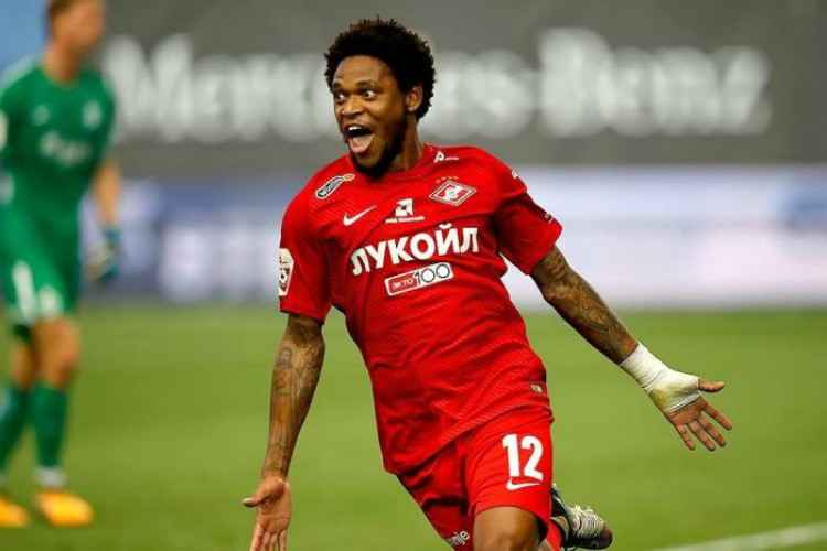 Luiz Adriano teve uma média de 0,23 gol por partida na última temporada pelo Spartak Moscou 