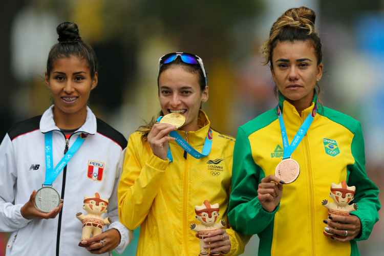 Apesar da medalha, pernambucana saiu insatisfeita com o resultado