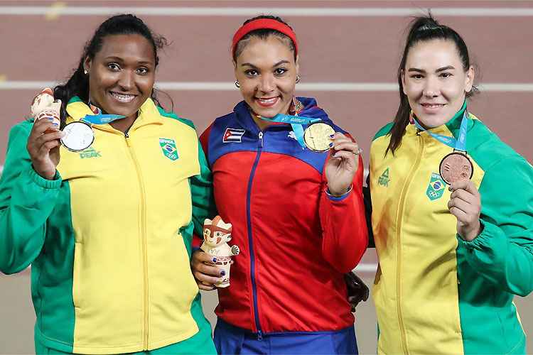 Andressa de Morais garante prata, e Fernanda Martins levou bronze no disco