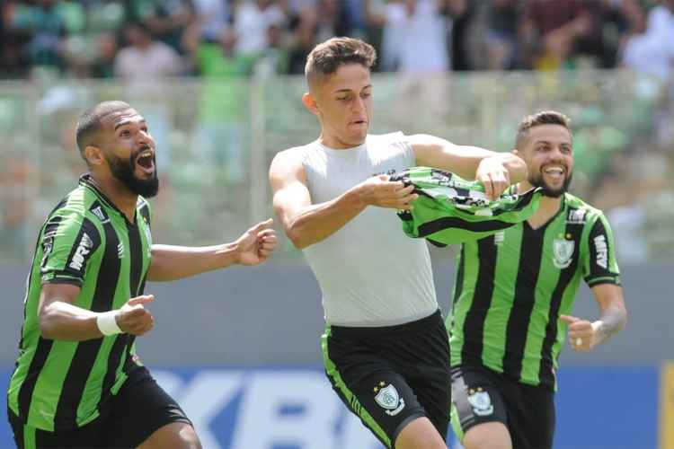 América venceu o Guarani com gol no finalzinho