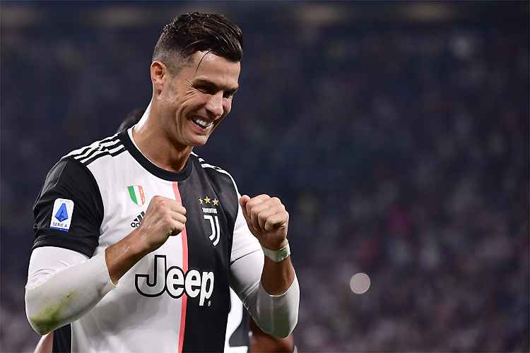 Cristiano Ronaldo amentou em 68% da audiência da Juventus nas redes sociais
