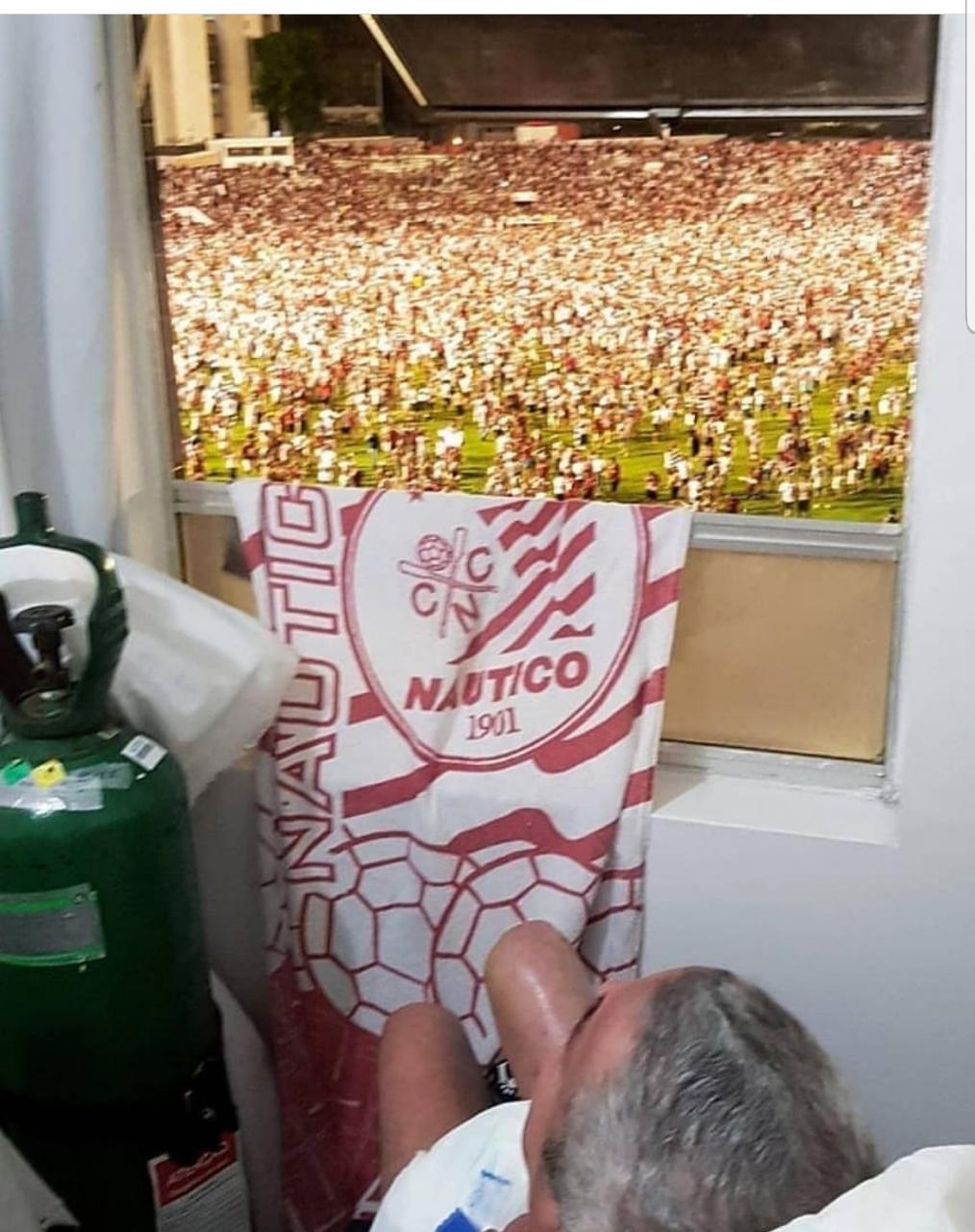 Imagem que emocionou as redes sociais.