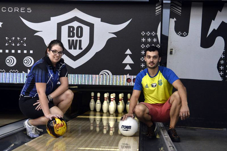 Stephanie Martins e Marcelo Suartz: chance para os fãs de Brasília verem os craques de perto <BR>