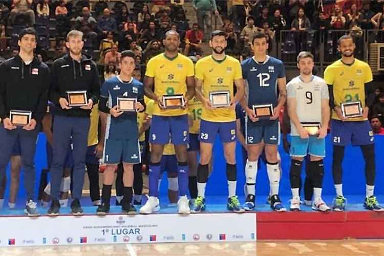 Brasil teve três representantes entre os melhores: Leal, Flávio e Alan, o MVP