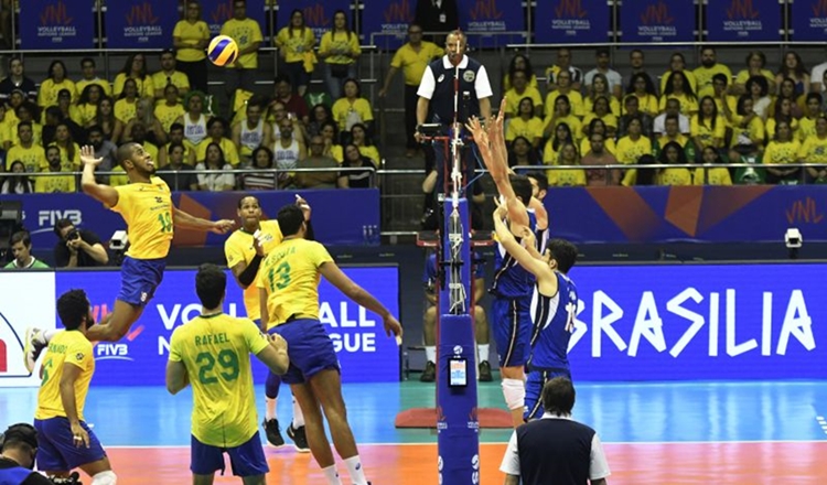 Seleção Brasileira masculina de vôlei enfrentará Sérvia, França e Japão em Brasília
