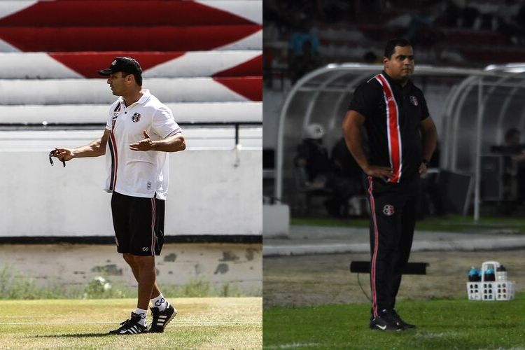 Jr. Rocha e Leston Jr. iniciaram as duas últimas temporadas no Santa