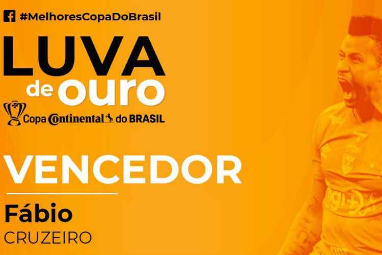 Fábio foi eleito o melhor goleiro da Copa do Brasil