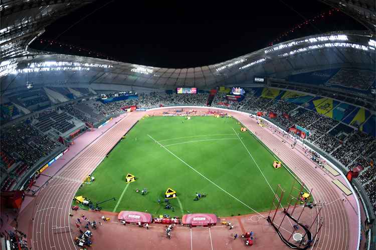 Estádio Khalifa ganhou um moderno sistema de refrigeração que esfria o ambiente 