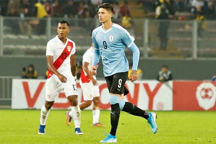 Estreante na Celeste Olímpica, Nunez evitou derrota do Uruguai em Lima