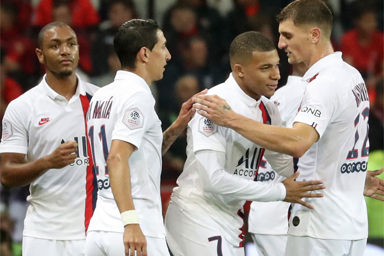 Dí Maria (2), Mbappé e Icardi marcaram na vitória do PSG