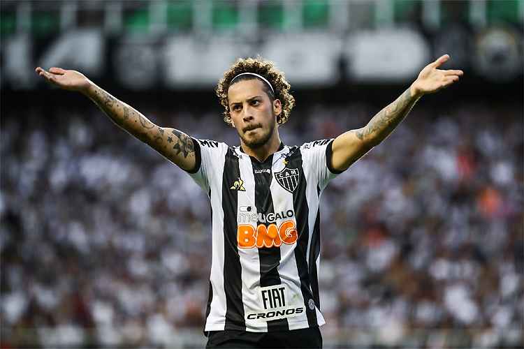 Guga já fez 32 jogos pelo Galo, e ainda não balançou as redes