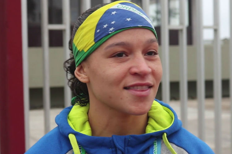 Bia Ferreira ficou com a medalha de prata