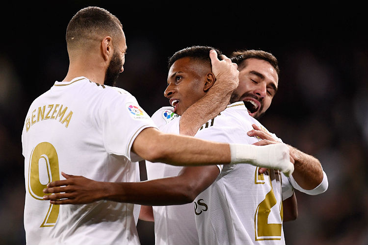 Rodrygo aproveitou chance entre titulares em goleada do Real Madrid