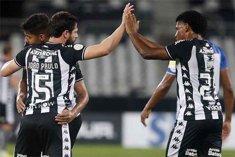 Botafogo aproveitou boa presença de público para vencer e deixar a degola