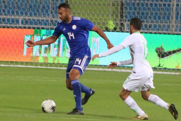 Ramón Martínez em ação pela Seleção Paraguaia