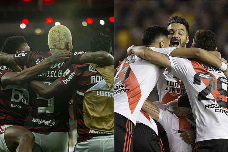 River Plate tem o elenco avaliado em R$ 721,4 milhões, ante R$ 584,7 milhões do Flamengo