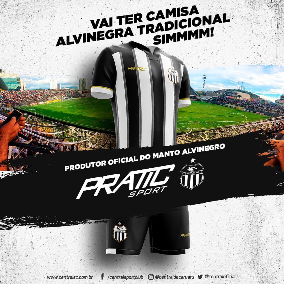 Novo uniforme é produzido pela Pratic Sport