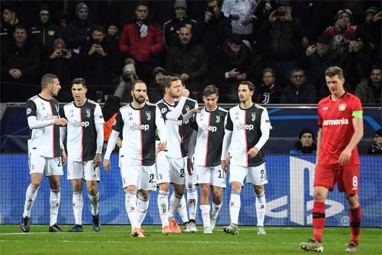 Juventus avançou de fase na Liga dos Campeões